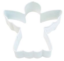 Picture of ANGEL COOKIE CUTTER WHITE 7.6CM